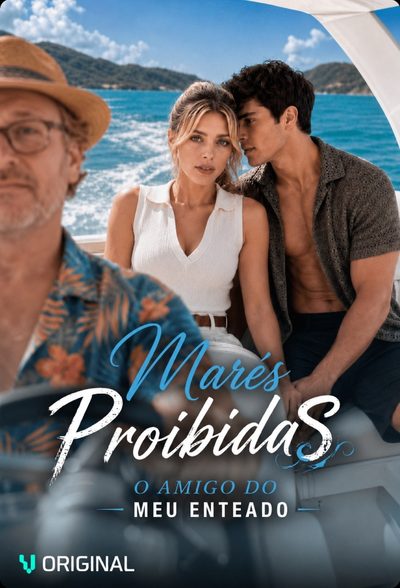 Capa da minisserie Marés Proibidas: o Amigo do Meu Enteado