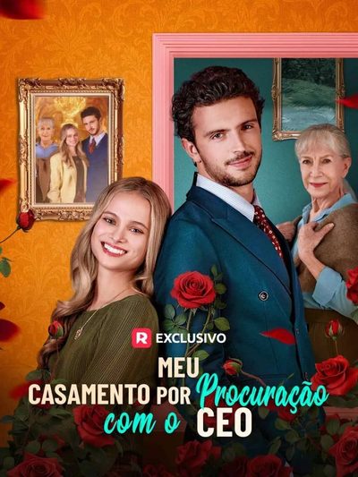Capa da minisserie Meu Casamento por Procuração com o Ceo
