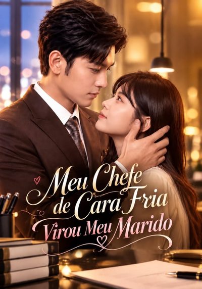 Capa da minisserie Meu Chefe de Cara Fria Virou Meu Marido