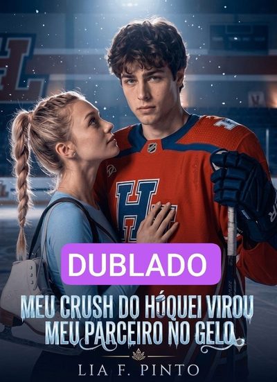 Capa da minisserie Meu Crush do Hóquei Virou Meu Parceiro no Gelo