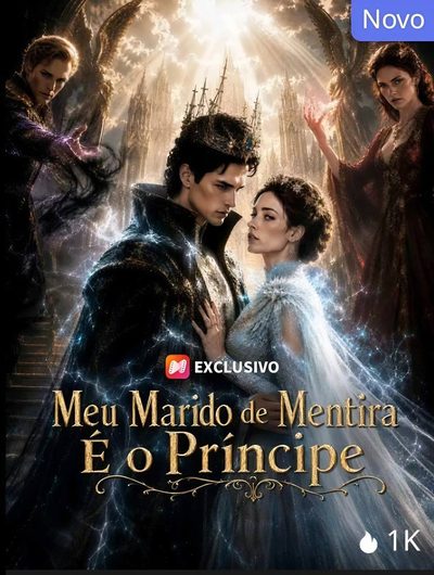 Capa da minisserie Meu Marido de Mentira, É o Príncipe