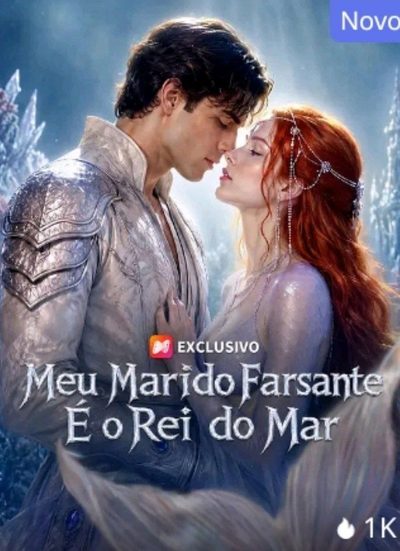 Capa da minisserie Meu Marido Farsante É o Rei do Mar