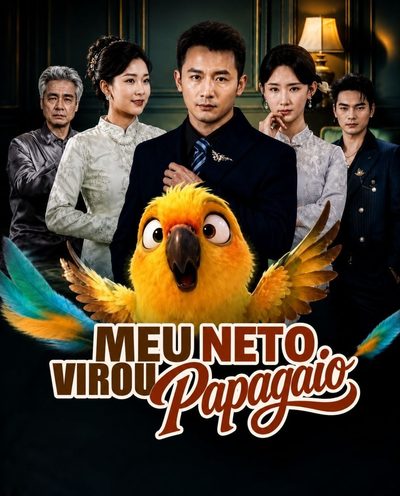 Capa da minisserie Meu Neto Virou Papagaio