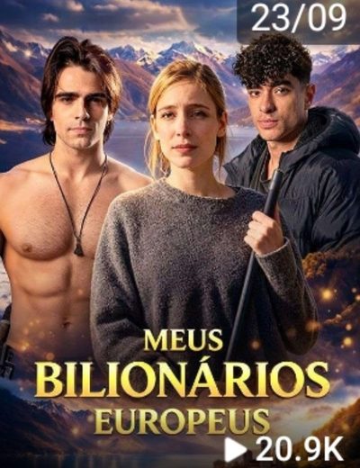 Capa da minisserie Meus Bilionários Europeus