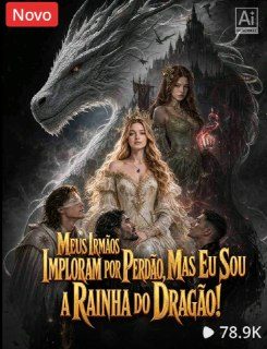 Capa da minisserie Meus Irmãos Imploram por Perdão, Mas Eu Sou a Rainha do Dragão!