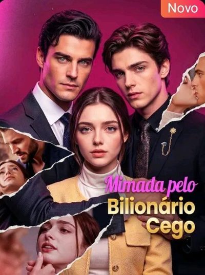 Capa da minisserie Mimada Pelo Meu Bilionário Cego ️