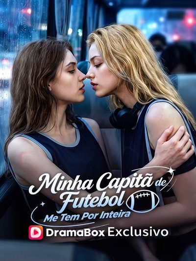 Capa da minisserie Minha Capitã de Futebol Me Tem por Inteira