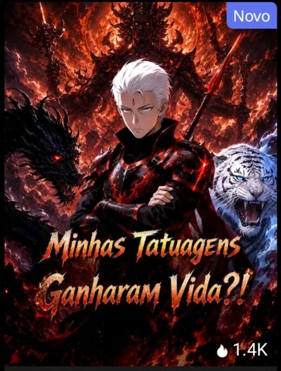 Capa da minisserie Minhas Tatuagens Ganharam Vida?!