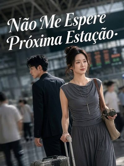 Capa da minisserie Não Me Espere
