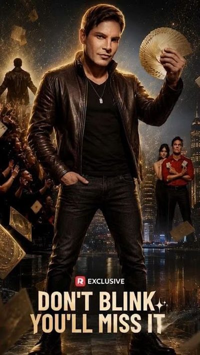 Capa da minisserie Não Pisque, Você Vai Perder