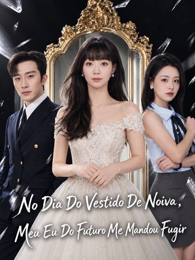 Capa da minisserie No Dia do Vestido de Noiva Meu Eu do Futuro Me Mandou Fugir