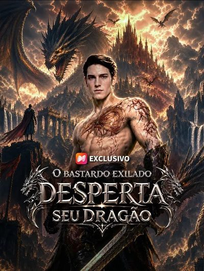Capa da minisserie O Bastardo Exilado Desperta Sei Dragão