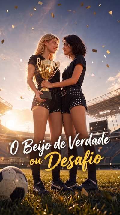 Capa da minisserie O Beijo de Verdade Ou Desafio Lgbtqia