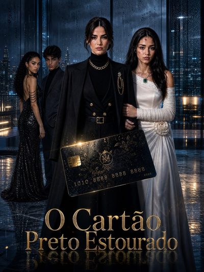 Capa da minisserie O Cartão Preto Estourado -