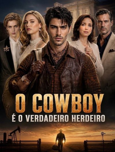 Capa da minisserie O Cowboy É o Verdadeiro Herdeiro -