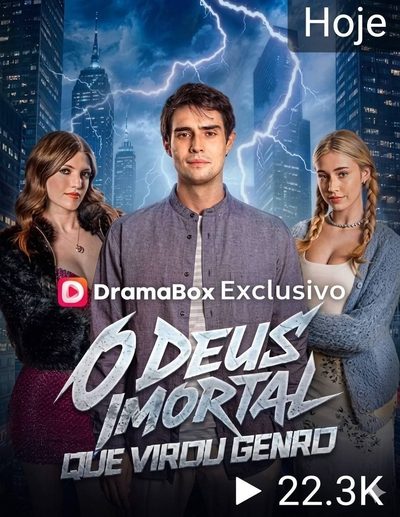 Capa da minisserie O Deus Mortal que Virou Genro dublado