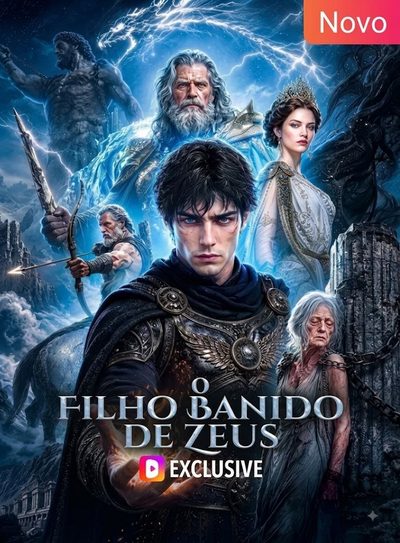 Capa da minisserie O Filho Banido de Zeus