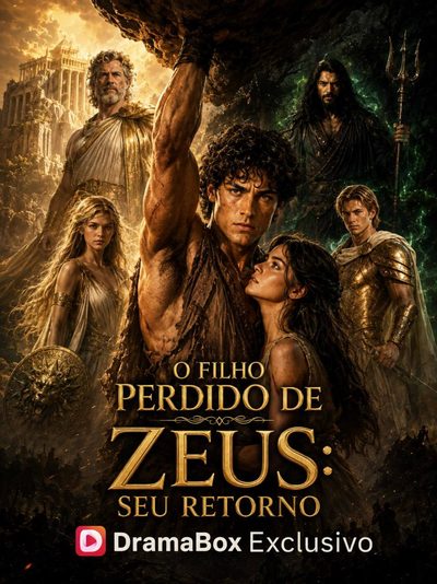 Capa da minisserie O Filho Perdido de Zeus:seu Retorno