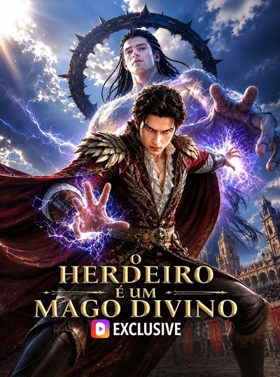 Capa da minisserie O Herdeiro É Um Mago Divino