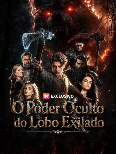 Capa da minisserie O Poder Oculto do Lobo Exilado
