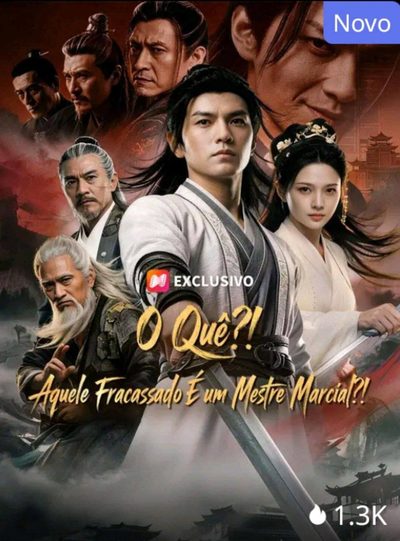 Capa da minisserie O Quê?! Aquele Fracassado É Um Mestre Marcial ?!