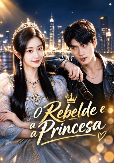 Capa da minisserie O Rebelde e a Princesa