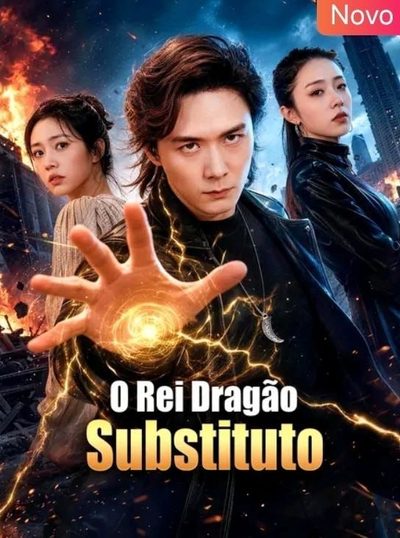 Capa da minisserie O Rei Dragão Substituto