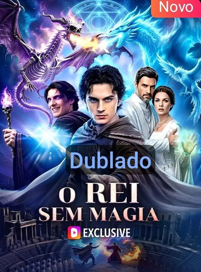 Capa da minisserie O Rei sem Magia