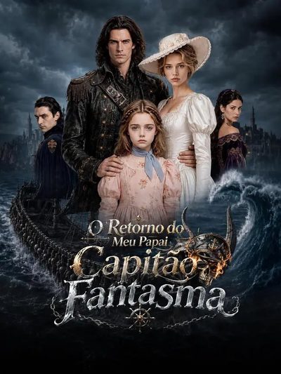 Capa da minisserie O Retorno do Meu Papai Capitão Fantasma