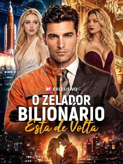 Capa da minisserie O Zelador Bilionário Está de Volta