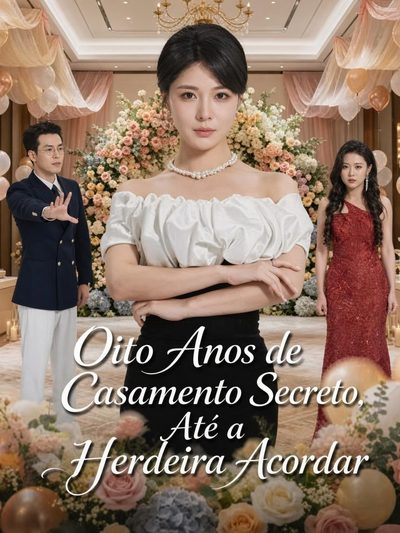 Capa da minisserie Oito Anos de Casamento Secreto, Até a Herdeira Acordar