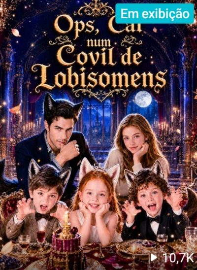 Capa da minisserie Ops, Cai num Covil de Lobisomens