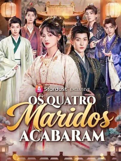 Capa da minisserie Os Quatro Maridos Acabaram All Four Husbands Are Done