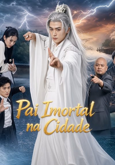 Capa da minisserie Pai Imortal na Cidade