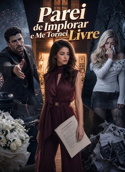 Capa da minisserie Parei de Implorar e Me Tornei Livre -