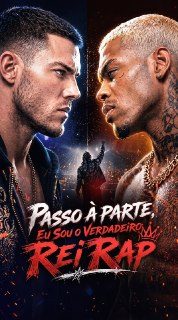 Capa da minisserie Passo à Parte, Eu Sou o Verdadeiro Rei Rap