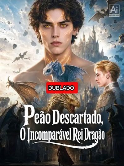 Capa da minisserie Peão Descartado, o Incomparável Rei Dragão