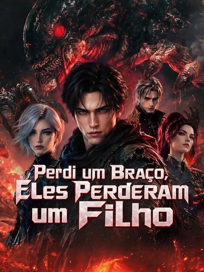 Capa da minisserie Perdi Um Braço, Eles Perderam Um Filho