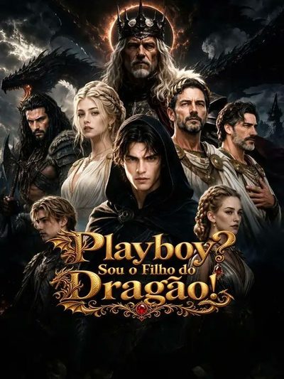 Capa da minisserie Playboy? Sou o Filho do Dragão!