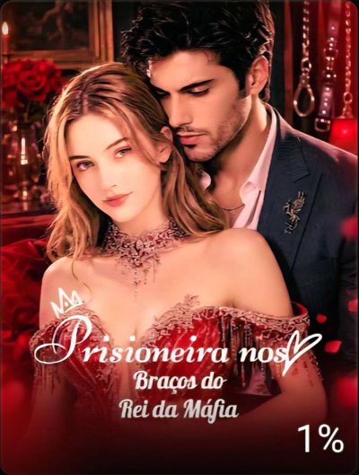 Capa da minisserie Prisioneira nos Braços do Rei da Máfia