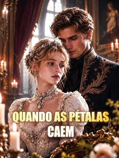 Capa da minisserie Quando as Pétalas Caem