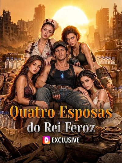 Capa da minisserie Quatro Esposas do Rei Feroz