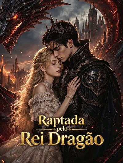 Capa da minisserie Raptada Pelo Rei Dragão