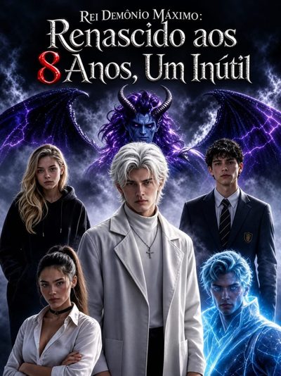 Capa da minisserie Rei Demônio Máximo: Renascido aos 8 Anos, Um Inútil