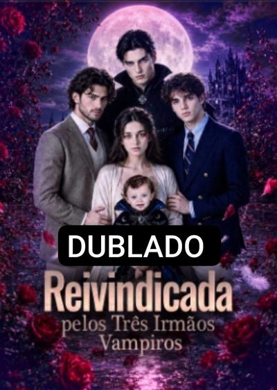 Capa da minisserie Reivindicada Pelos Três Irmãos Vampiros dublado