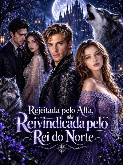 Capa da minisserie Rejeitada Pelo Alfa Reivindicada Pelo Rei do Norte -