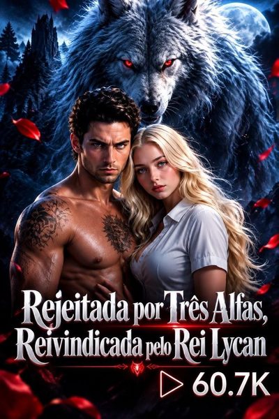 Capa da minisserie Rejeitada por Três Alfas Reivindicada Pelo Rei Lycan
