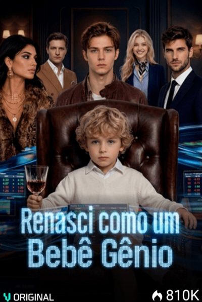 Capa da minisserie Renasci Como Um Bebê Genio