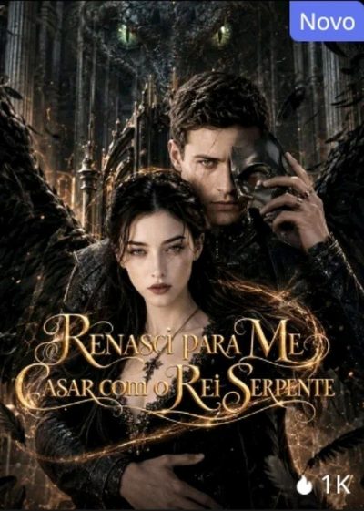 Capa da minisserie Renasci para Me Casar com o Rei Serpente