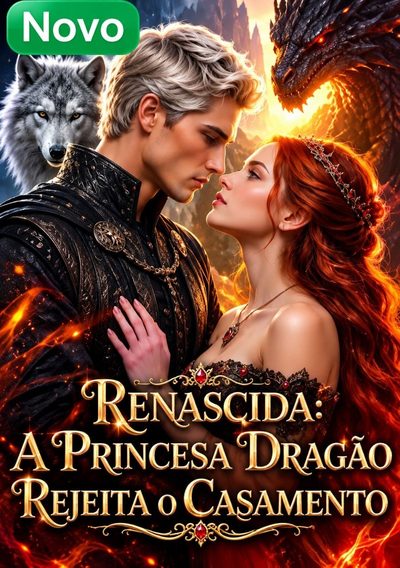 Capa da minisserie Renascida: a Princesa Dragão Rejeita o Casamento